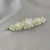 Pinza para el pelo de pico de pato de alta gama, estilo lujo ligero, nuevo 2026, con delicados diamantes de imitación, accesorio para el pelo de pinza lateral lindo y sin costuras para mujeres con alto atractivo estético