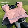 Cobertor Elétrico de Para-brisa para Veículos Elétricos de Inverno, Espessado com Veludo, Impermeável, À Prova de Vento, Resistente ao Frio e Quente, Universal para Veículos a Bateria e Motos Elétricas