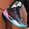 Zapatillas de Baloncesto Antideslizantes KT7 de Nitrógeno para Hombres Niños Adolescentes Profesionales Prácticas Ligeras Transpirables Zapatillas Deportivas para Mujeres Luminosas