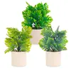 Planta Artificial Folha de Monstera Nórdica Planta Decorativa Pequena em Vaso para Escritório, Sala de Estar, Mesa de Trabalho, Orquídea Bonsai de Interior, Biomimética