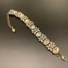 Qingdao Middle Ancient French Glass Traje de Tres Piezas al por Mayor Otoño e Invierno Gama Alta Combinable Diseño de Joyería para Mujer Lujo Ligero