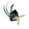Faixa de cabelo de penas retrô europeia e americana Cross Border 1920S Gatsby Halloween Headwear Bola de Natal Tassel Headwear