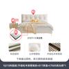 Cama Doble Tongyuite Moderna Simple de Tela Estilo Crema Popular 1.8m Lujo Accesible Escandinavo Desmontable Cama Suave