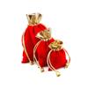 Bolsas para Joyería, Bolsas con Cordón, Bolsitas para Joyería con Borde Dorado, Bolsas de Terciopelo, Bolsas para Empaque de Dulces de Boda en Tela con Purpurina, Bolsas de Regalo de Almacenamiento de Tamaño Personalizado