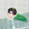 Zhang Wan Yi Artículos de Celebridad Acrílico Pinza para el Cabello Pasador Accesorio para el Cabello Artículo de Apoyo para Conciertos con Fotos
