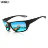 Nuevas Gafas de Ciclismo Estilo Europeo y Americano, Gafas de Pesca para Exteriores con Protección UV, Modernas Gafas de Sol Polarizadas para Hombre con Montura Completa