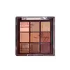 HISYI Paleta de Sombras para Ojos de Chocolate de Nueve Colores con Brillo Perlado Mate Color Tierra Puro Nude Maquillaje Sombra de Ojos de Nueve Cuadrados para Mujeres