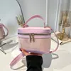 2026 Bolso Cubo Cilíndrico Coreano de Alta Apariencia Nuevo con Diseño de Bloques de Color, Bolso Cruzado para Mujer, Bolso de Hombro Versátil