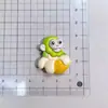 Llavero Colgante DIY de Dibujos Animados Shanhaijing Pegamento de Crema Funda de Teléfono Pasador Flor de Zapato Decoración Accesorios de Resina