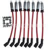 Adecuado para automóvil Hummer de 8 cilindros cable de alto voltaje cable de bujía cable de ignición secundaria cable de subcilindro 10 mm de grosor