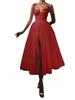Nova Coleção Primavera e Verão Roupas Femininas de Comércio Exterior Europeu e Americano Site Independente Amazon Ebay Vestido de Renda com Alças Multicor