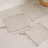 Soporte para Olla de Acero Inoxidable Engrosado, Base Aislante de Calor, Estante Versátil para Cocina Doméstica, Estante para Cocinar al Vapor, Estante Antiescaldado para Tazones y Platos, Estante Multifuncional con Drenaje