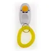 Venta directa pieza de sonido para adiestrador de mascotas pieza de sonido para mascotas adiestrador de sonido para mascotas pieza de sonido interactivo para perros pulsera amarilla