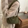 Bolso Retro Elegante para el Trabajo 2026 Verano Nuevo Bolso de Mujer Simple y Único Bolso de Hombro y Axila Moda Bolso Dumpling