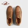 Zapatos de cuero suave de piel de vaca de primera capa Gongyang para hombres de mediana edad y mayores, zapatos casuales de negocios transpirables para otoño e invierno, zapatos de trabajo de alta gama para papá