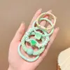 Gomas para el pelo amigables con el cabello de los niños Gomas para el pelo de bebé Sujetadores pequeños para coletas de bebé Gomas de pelo de alta elasticidad Tamaño pequeño para niñas Gomas para el pelo de pulgar