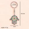 Accesorios para llaveros de Amazon: colgante de palma de ojo de diablo, joyería artesanal, serie marroquí.