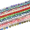 Fornecimento Direto da Fábrica acessórios para joias DIY contas de arroz oliva lapidadas em cristal 4/6/8MM cor AB contas soltas material para miçangas