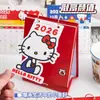 Calendario de Escritorio Hello Kitty 2026 Dibujos Animados Linda Hello Kitty Estudiante Estudio Cuenta Regresiva Examen de Admisión Universitaria Soporte Dropshipping