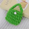 Bolsa de Lana para Auriculares de Ganchillo Terminada Camelia Creativa Pareja Bluetooth Cubierta Protectora AirPods2pro