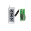 Alarme lâmpada de controle remoto sem fio interruptor de controle remoto 315M433M punho de chave única EV1527 código de aprendizagem controle remoto