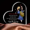 Bestseller internacional: Presente personalizado de acrílico para temporada de formatura, placa transparente estilo ins com texto, lembrança decorativa