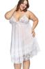 Ropa interior sexy de comercio exterior Europa y Estados Unidos camisón sexy falda sexy talla grande pijama para chica gordita 250 kg usar 9128