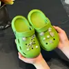 Zuecos Infantiles Luradi Verano Zapatillas de Exterior para Niños y Niñas, Hogar Infantil Dibujos Animados Interior Bebé Zuecos