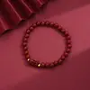 Tiktok live venta caliente pulsera de cinabrio pulsera de cinabrio rojo año de nacimiento femenino pulsera de la suerte NAFU joyería al por mayor