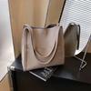 Bolsas para Mulheres 2025 Primavera Nova Bolsa de Mão Transversal Moda Casual Retrô Feminina de Ombro Grande Capacidade Tote