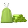 Bolsa de basura con fragancia de ajenjo, cierre automático, desodorante, bolsa de basura con cordón, bolsa de plástico gruesa para cocina doméstica, se puede usar para el cabello.