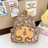 Transfronterizo 2024 Nueva Mochila Escolar para Niños Jardín de Niños Estudiantes de Primaria Gran Capacidad Impresa Capibara Bolso de Hombro