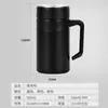 Termo de acero inoxidable 304 taza de té para oficina con asa fuga de té regalo de negocios para hombre y mujer venta al por mayor LOGOTIPO