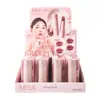 Hengfang color de niebla ligera que se mantiene en su lugar Lipstick de terciopelo mate no se transfiere fácilmente a la taza no se desvanece fácilmente lipstick rosa maquillaje femenino