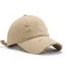 Boné de Baseball Bordado Lavável para Primavera e Outono para Mulheres, Estilo Japonês, Circunferência da Cabeça Grande, Estilo Jeans, Faz o Rosto Parecer Menor, Boné de Bico à Prova de Vento e Proteção Solar para Exterior