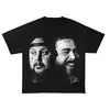 Camiseta de Manga Corta Cómoda, Holgada y Artística Vintage, Estilo Nuevo de Marca Independiente de Comercio Exterior, Top Casual Cómodo