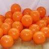 Serie Amarillo-Naranja-Blanco 10 pulgadas 5 pulgadas 12 pulgadas 18 pulgadas Globos Engrosados Serie de Colores Cálidos Mate Redondos Látex Tienda de Cumpleaños
