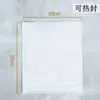 Saco de Papel com Meio Filme para Pão, Saco para Pão Recém-assado, Saco Prático, Saco para Sanduíche, Saco de Papel Kraft, Embalagem para Panificação, Selável a Calor