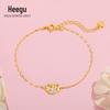 Hee goo H0078 pulseira de prata S925 pequeno tigre temperamento feminino corrente de lábios tigre acorrentado vida Adoráveis ornamentos de mão