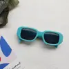 Nuevas Gafas de Sol Infantiles de Borde Cuadrado Gafas de Sol Poligonales Retro de Patilla Ancha Gafas de Sol para Bebé con Protección UV