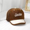 Gorra 2025 para Bebé de 1-3 Años Gorra de Béisbol Letra de la Suerte Sombrero de Sol para Niños Gorra de Malla de Verano Transpirable Gorra con Visera