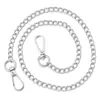 Resaltar cadena NK Corea del Sur sin rayaduras bolsa de cadena plana bolsa de cadena diagonal diy aluminio forma de O cadena para bolsa de joyería