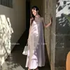 Ls Vestido de Tirantes Estilo Resort Sencillo y Dulce Guangzhou Shisanxing 2026 Nuevo Vestido de Verano 23106 #