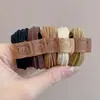 Banda de Goma Marrón Cuerda para el Cabello de Mujer Alta Elasticidad Duradera Nuevo Estilo Anillo para el Cabello Cola de Caballo Alta Cuerda para la Cabeza de Alto Sentimiento