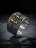 Anillo para Hombre de Plata Tailandesa S925 Marca de Moda Hip-Hop Ojo de Dios Horus Anillo Único Retro Personalizado Anillo Abierto