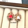 142 Colgantes de Navidad Colgantes de Aleación con Gota de Aceite Accesorios para Joyería DIY Colgante de Papá Noel Muñeco de Nieve Campana