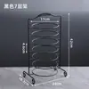 Estante de Platos Multicapa de Acero Inoxidable, Estante para Servir Fondue, Estante para Platos de Barbacoa, Estante Portátil para Alimentos, Estante Comercial para Preparación de Alimentos