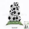Nuevo Trofeo de Fútbol de Pie Extra Grande Globo de Papel de Aluminio para Decoración de Escena del Mundial