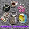 Color Acrílico Anillo Hebilla Soporte Teléfono Móvil Hermoso Perezozo Hebilla Giratoria Pegar Personalidad Femenina Trendy Portátil Masculino