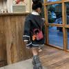 Ventas Directas de Fábrica Bolso de Hombro para Niñas con Textura de Moda Bolso de Mano Tipo Cesta de Verduras Casual Bolso Cruzado con Diseño Personalizado de Estampado de Leopardo